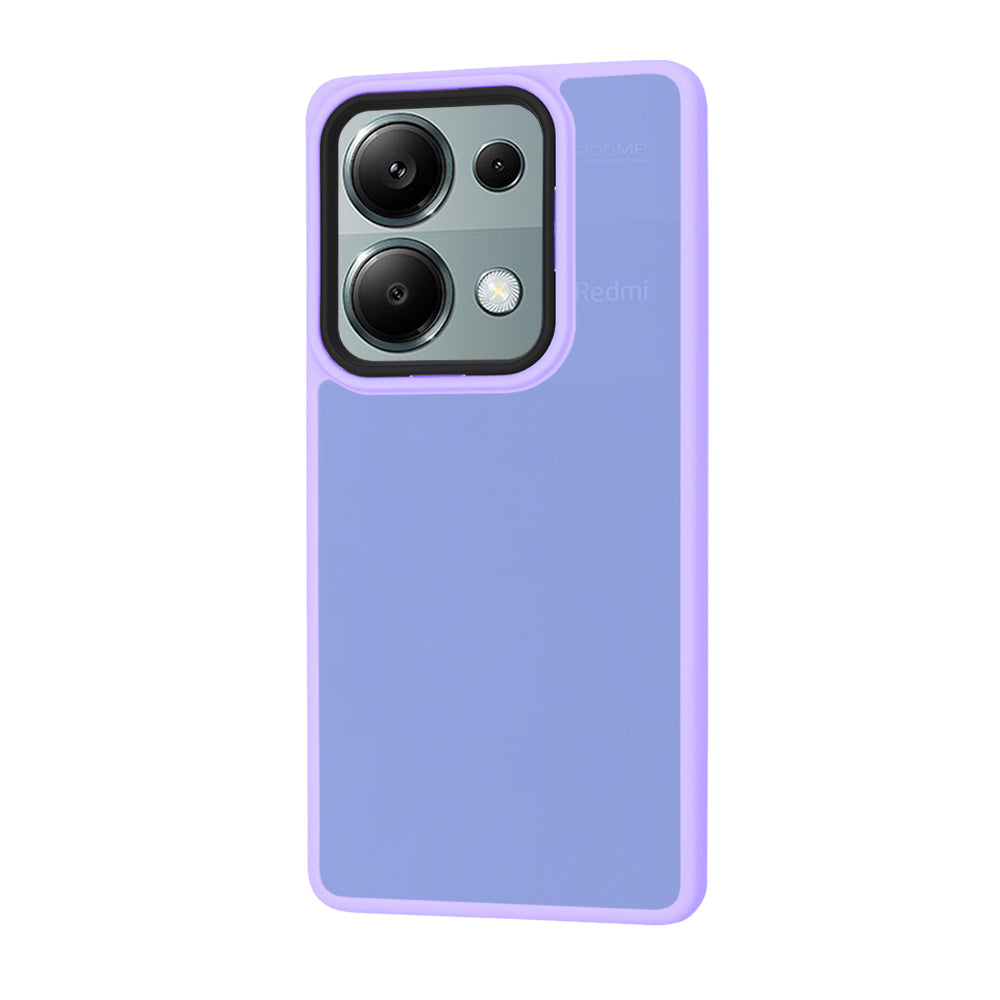 Maska za Xiaomi Redmi Note 13 Pro 4G / Poco M6 Pro 4G, Techsuit, HaloFrost, Svijetlo Ljubičasta