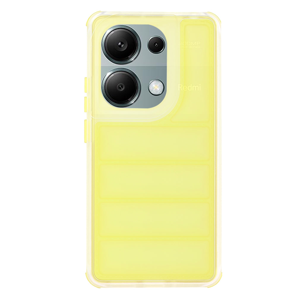 Futrola za Xiaomi Redmi Note 13 Pro 4G / Poco M6 Pro 4G, Techsuit, Wave Shield, Žuta