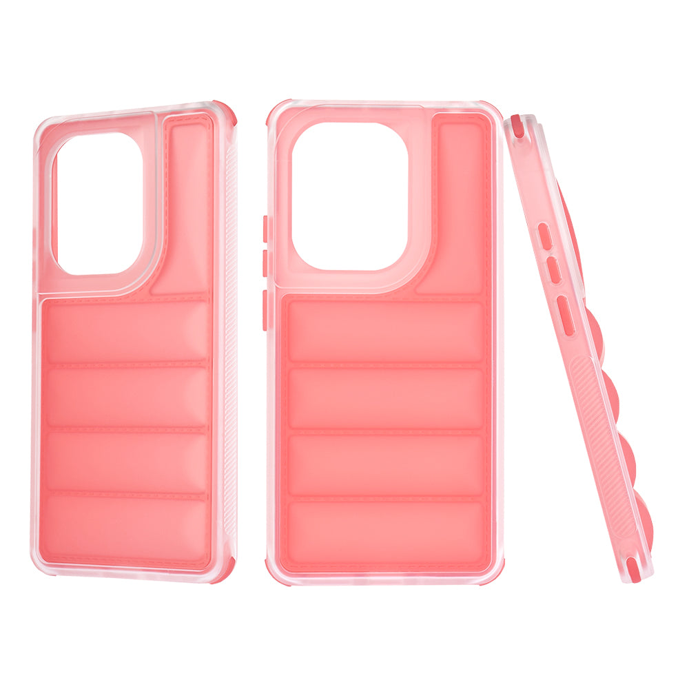 Maska za Xiaomi Redmi Note 13 Pro 4G / Poco M6 Pro 4G, Techsuit, Wave Shield, Crvena