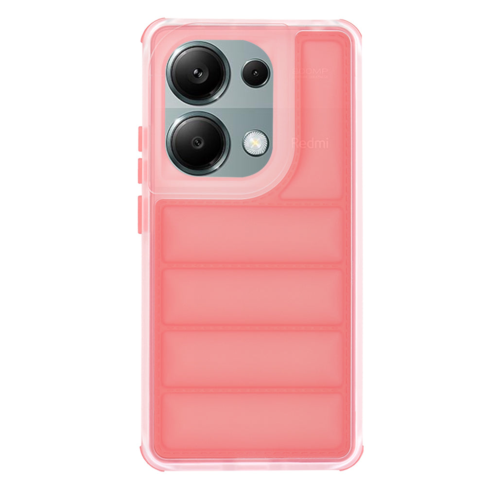 Maska za Xiaomi Redmi Note 13 Pro 4G / Poco M6 Pro 4G, Techsuit, Wave Shield, Crvena