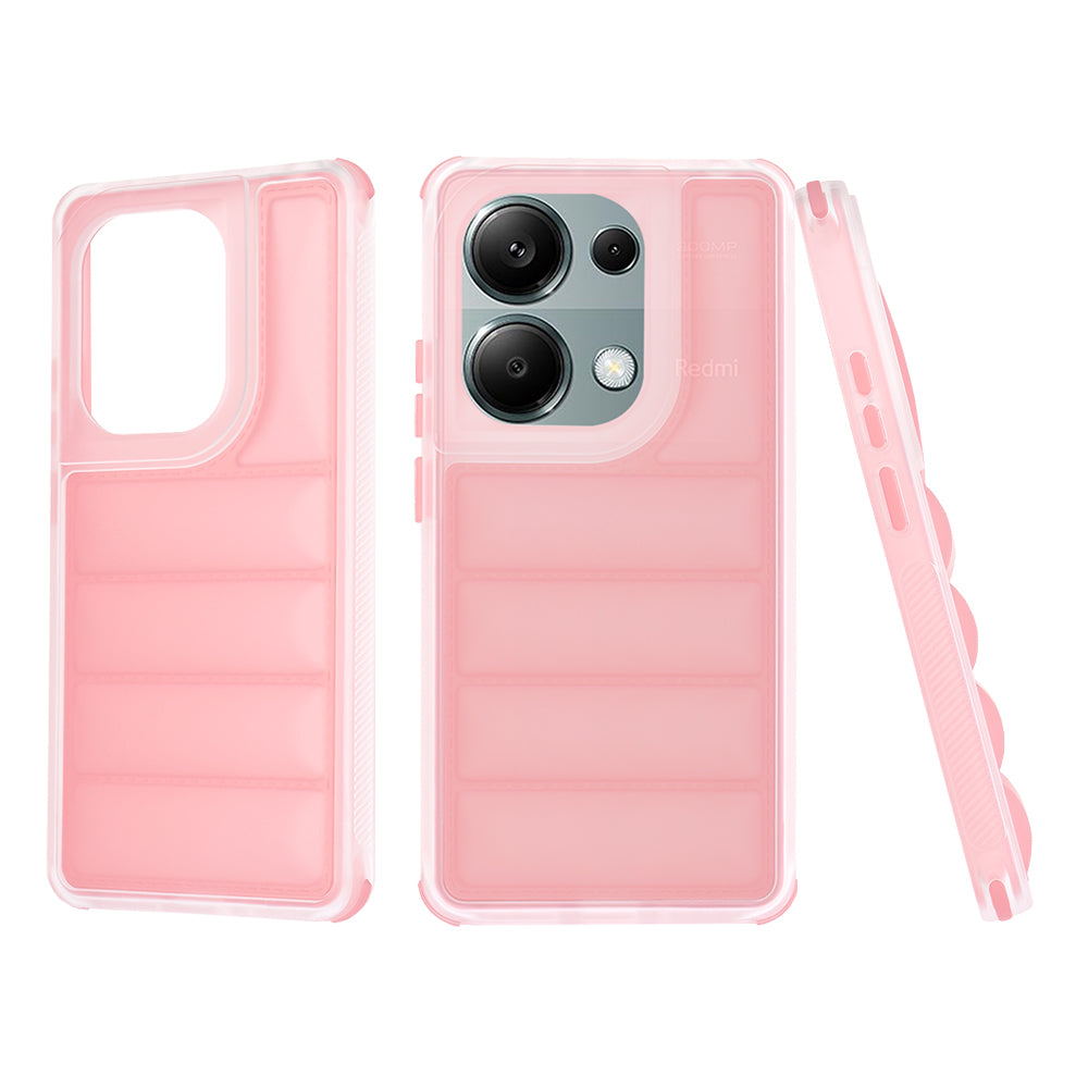 Futrola za Xiaomi Redmi Note 13 Pro 4G / Poco M6 Pro 4G, Techsuit, Wave Shield, Roza