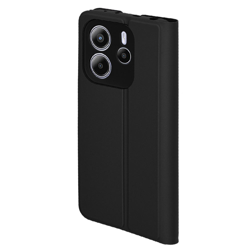 Maska za Xiaomi Redmi Note 14 4G (Regionalna), Techsuit, Magskin Book, Crna