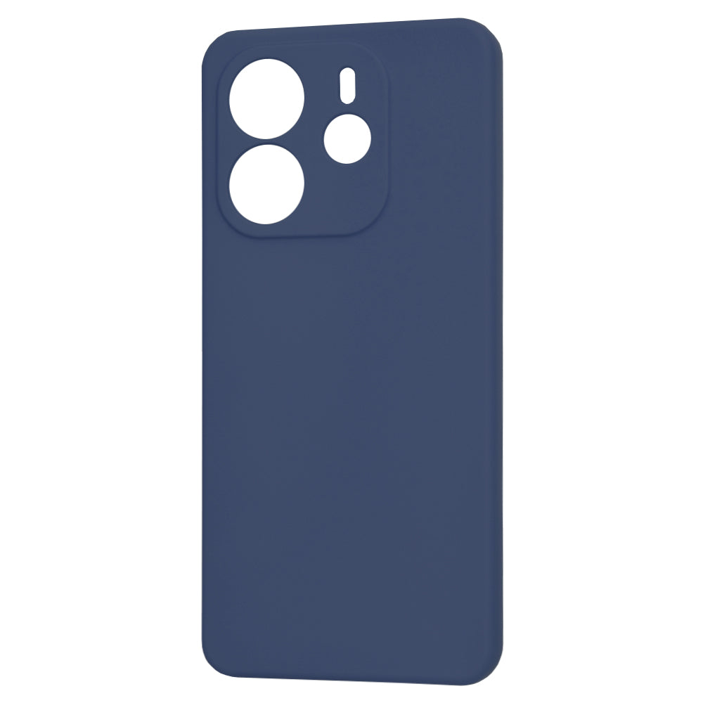Maska za Xiaomi Redmi Note 14 4G (Standard), Techsuit, SoftFlex, Tamnoplava
