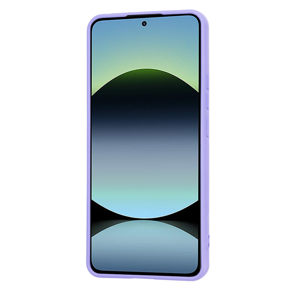 Maska za Xiaomi Redmi Note 14 4G (Standard), Techsuit, SoftFlex, Svijetlo Ljubičasta
