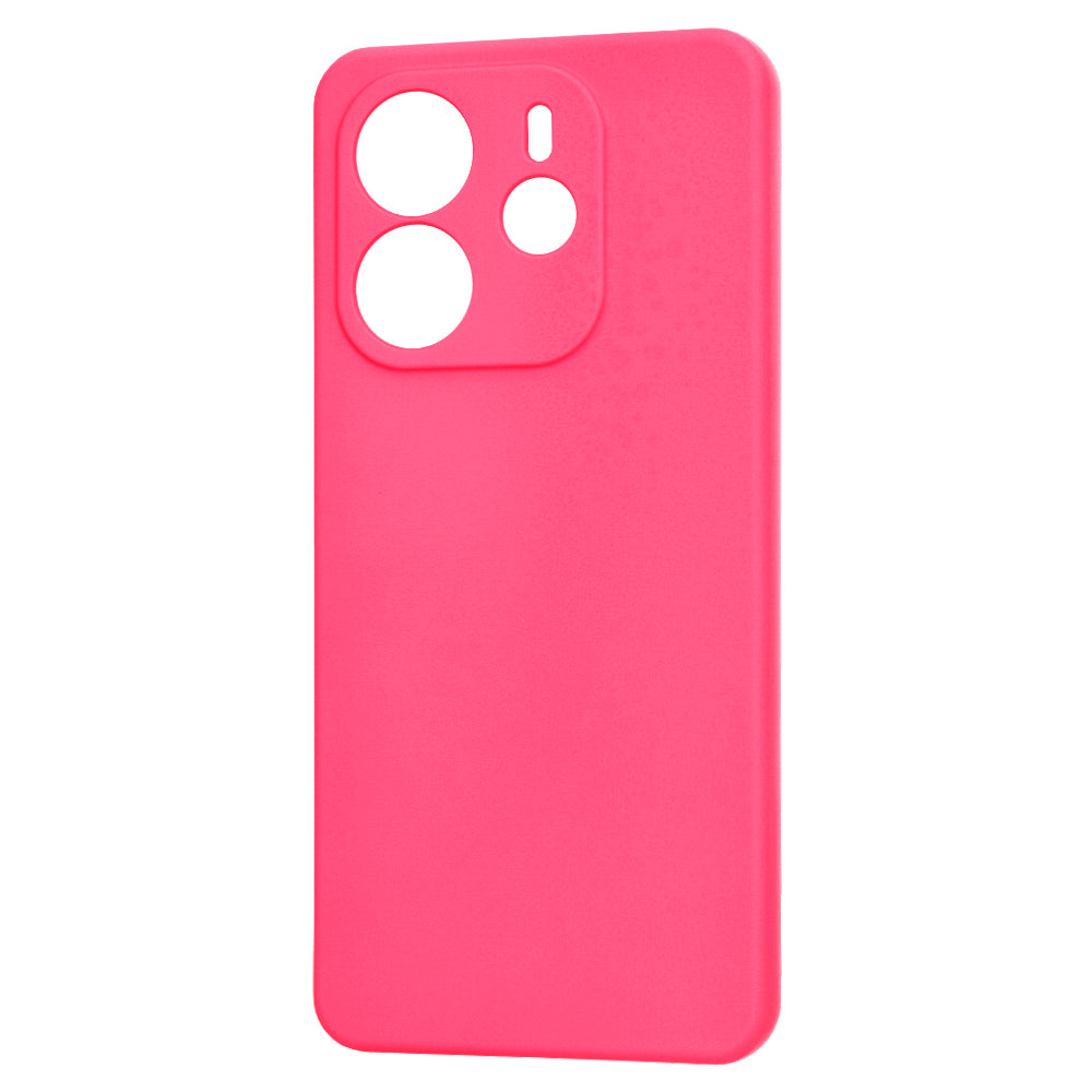 Maska za Xiaomi Redmi Note 14 4G (Standard), Techsuit, SoftFlex, Tamno Roza