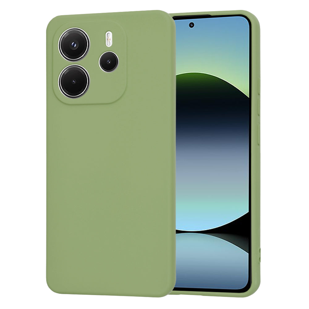 Maska za Xiaomi Redmi Note 14 4G (Standard), Techsuit, SoftFlex, Matcha