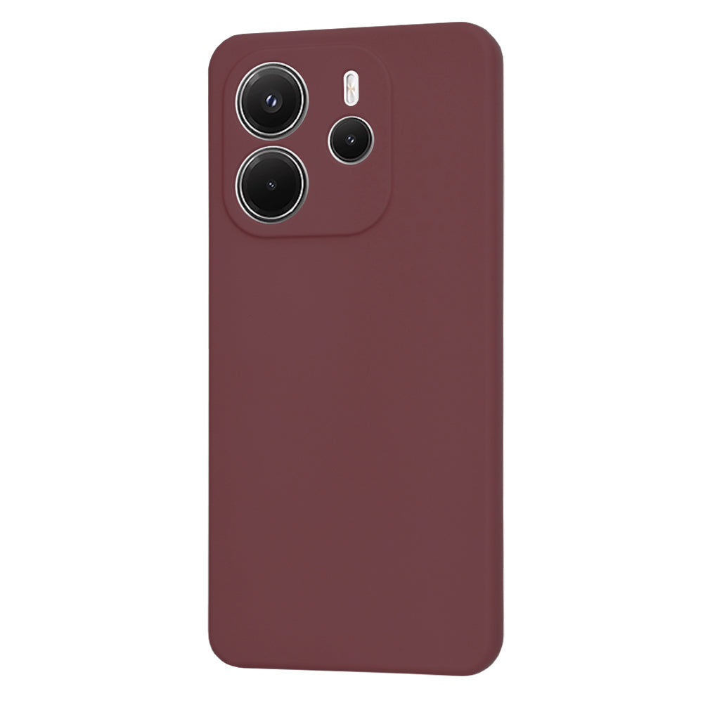 Maska za Xiaomi Redmi Note 14 4G (Standard), Techsuit, SoftFlex, Bordo