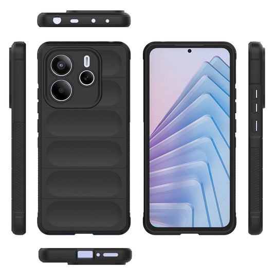 Maska za Xiaomi Redmi Note 14 5G, Techsuit, Magic Shield, Crna