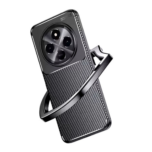 Maska za Xiaomi Redmi Note 14 Pro 4G, Techsuit, CarbonFiber, Crna