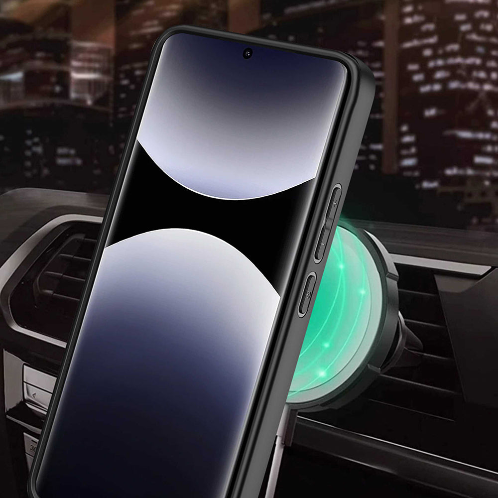 Maska za Xiaomi Redmi Note 14 Pro+ 5G / Note 14 Pro 5G / Poco X7, Techsuit, RuggedCam, Crna