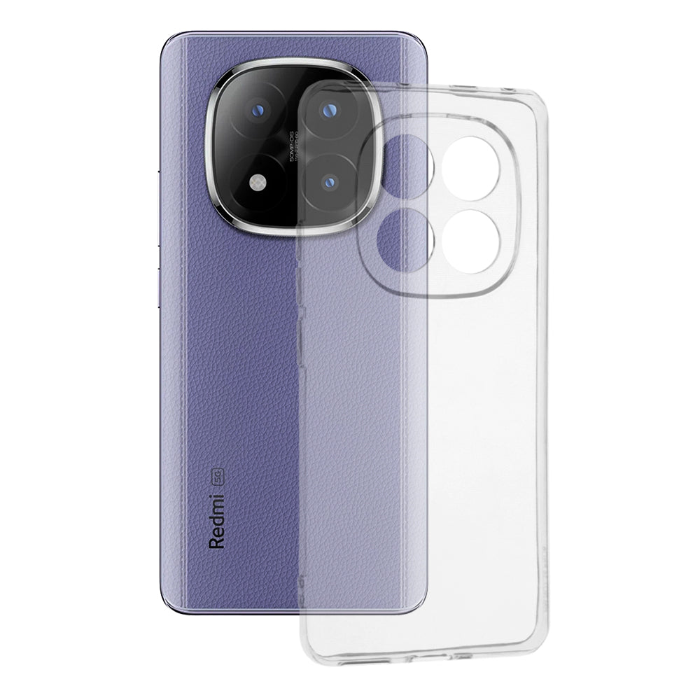 Maska za Xiaomi Redmi Note 14 Pro+ 5G, Techsuit, Prozirna, Transparentna