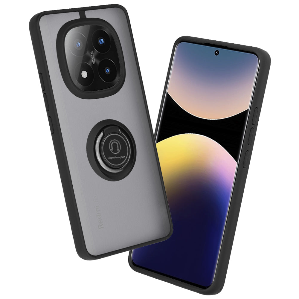 Maska za Xiaomi Redmi Note 14 Pro+ 5G, Techsuit, Glinth, Crna