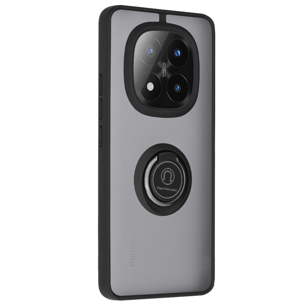 Maska za Xiaomi Redmi Note 14 Pro+ 5G, Techsuit, Glinth, Crna