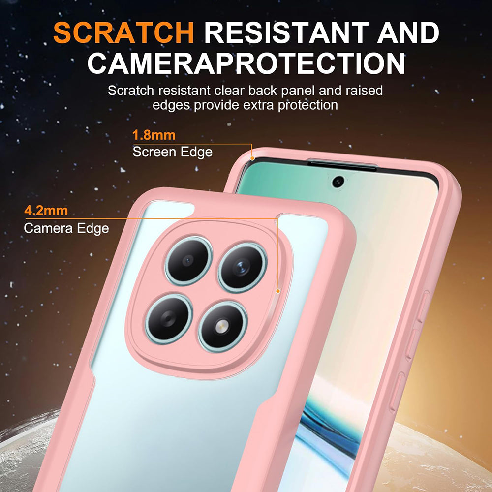 Futrola za Xiaomi Redmi Note 15 4G, Techsuit, ColorVerse 360, Roza