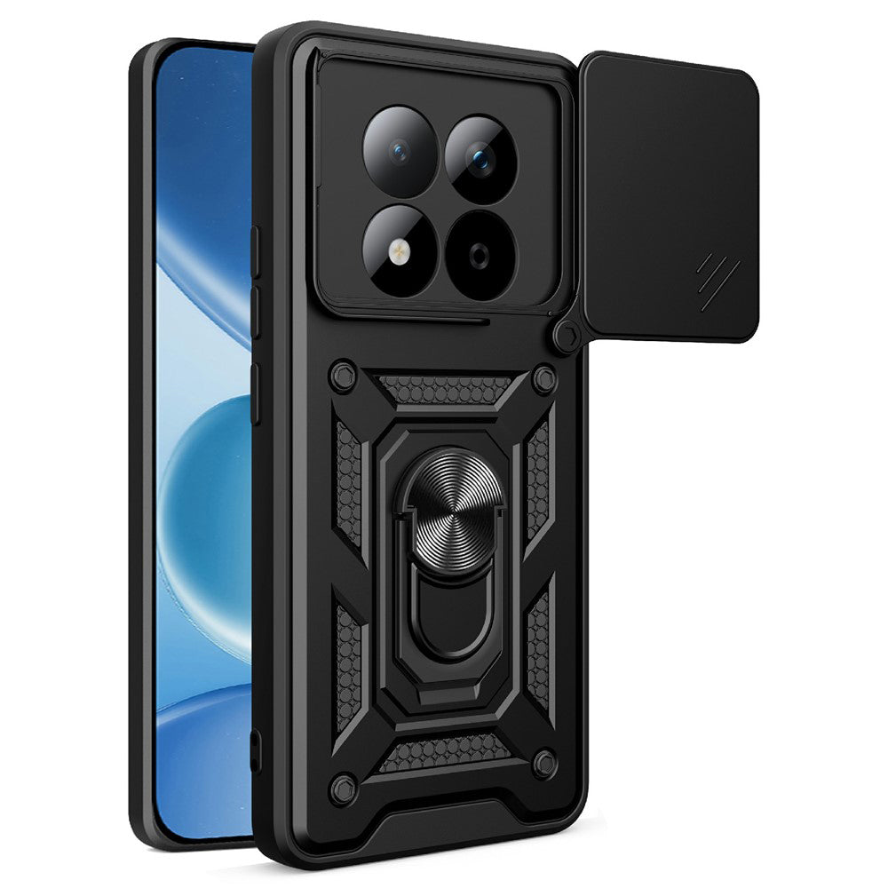 Futrola za Xiaomi Redmi Note 15 Pro 5G, Techsuit, CamShield, Crna