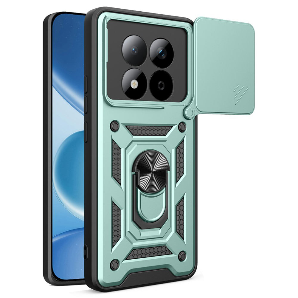 Futrola za Xiaomi Redmi Note 15 Pro 5G, Techsuit, CamShield, Zelena