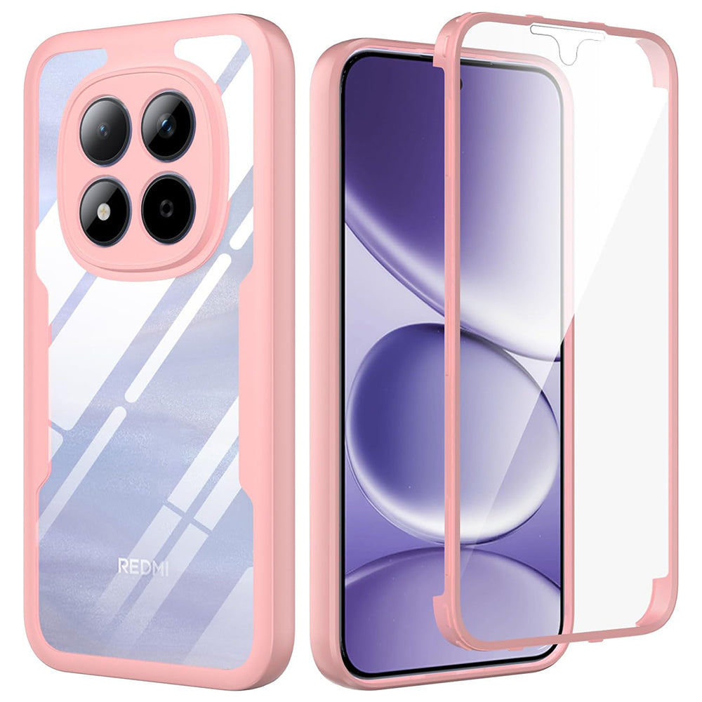 Futrola za Xiaomi Redmi Note 15 Pro 5G, Techsuit, ColorVerse 360, Roza