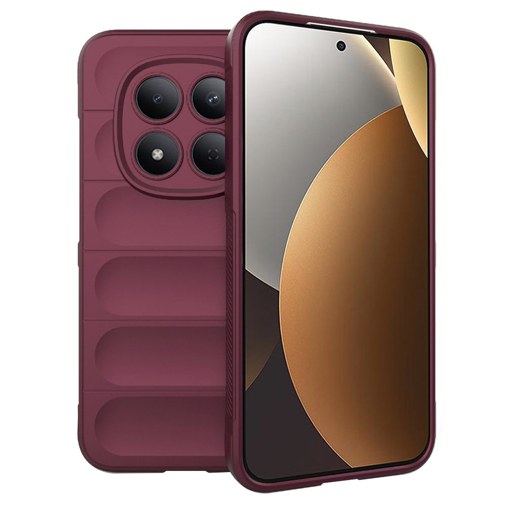 Futrola za Xiaomi Redmi Note 15 Pro 5G, Techsuit, Magic Shield, Višnja