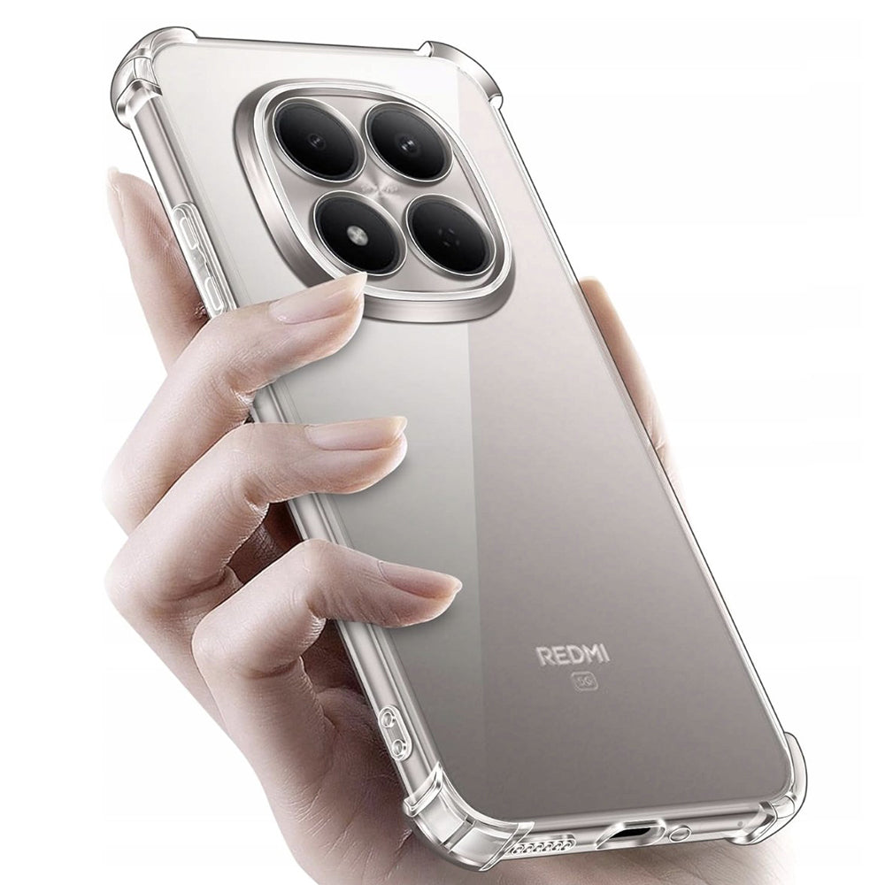 Futrola za Xiaomi Redmi Note 15 Pro 5G, Techsuit, Shockproof Clear, Prozirna