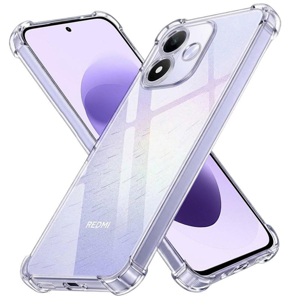 Maskica za Xiaomi Redmi Note 17 4G / Note 17 5G, Techsuit, prozirna i otporna na udarce, prozirna