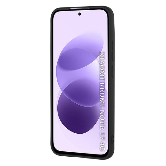 Maska za Xiaomi Redmi Note 17 4G / Note 17 5G, Techsuit, SoftFlex, Crna