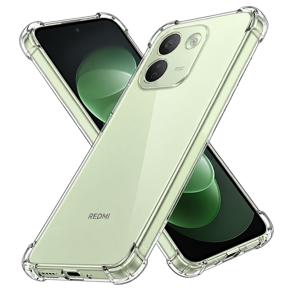 Maska za Xiaomi Redmi Note 17 Pro Max, Techsuit, Shockproof Clear, prozirna