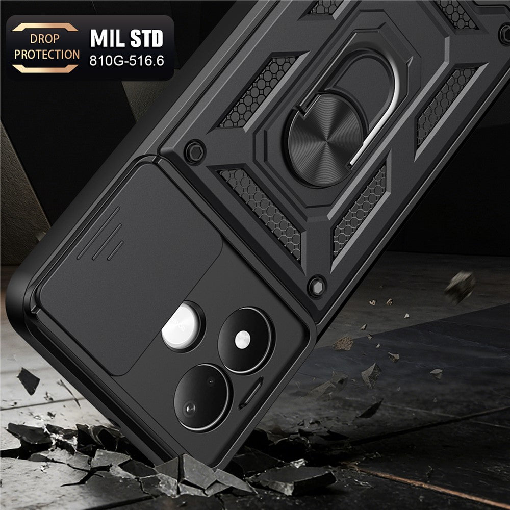 Maska za Xiaomi Redmi Note 17 Pro, Techsuit, CamShield, crna