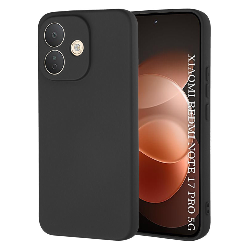Maska za Xiaomi Redmi Note 17 Pro, Techsuit, SoftFlex, Crna