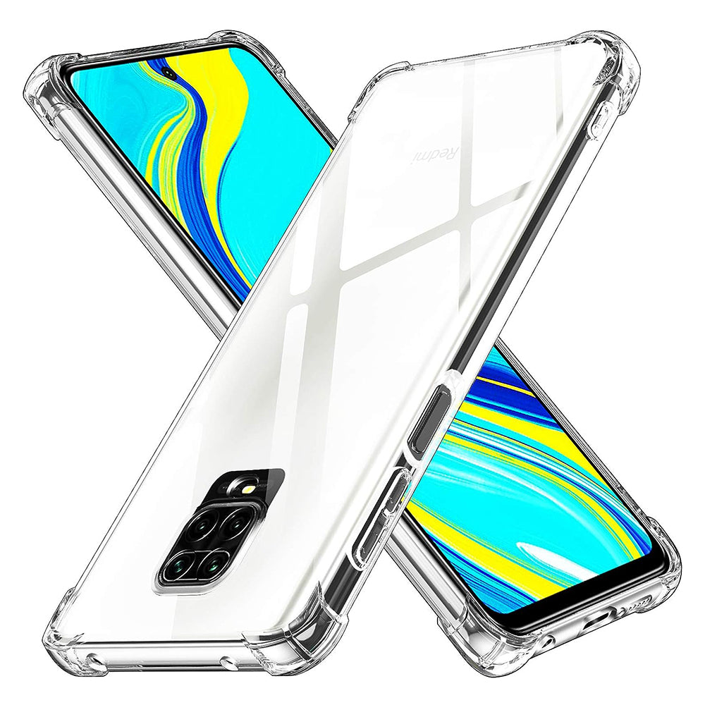 Maska za Xiaomi Redmi Note 9S / Note 9 Pro / Note 9 Pro Max, Techsuit, Shockproof Clear, Prozirna