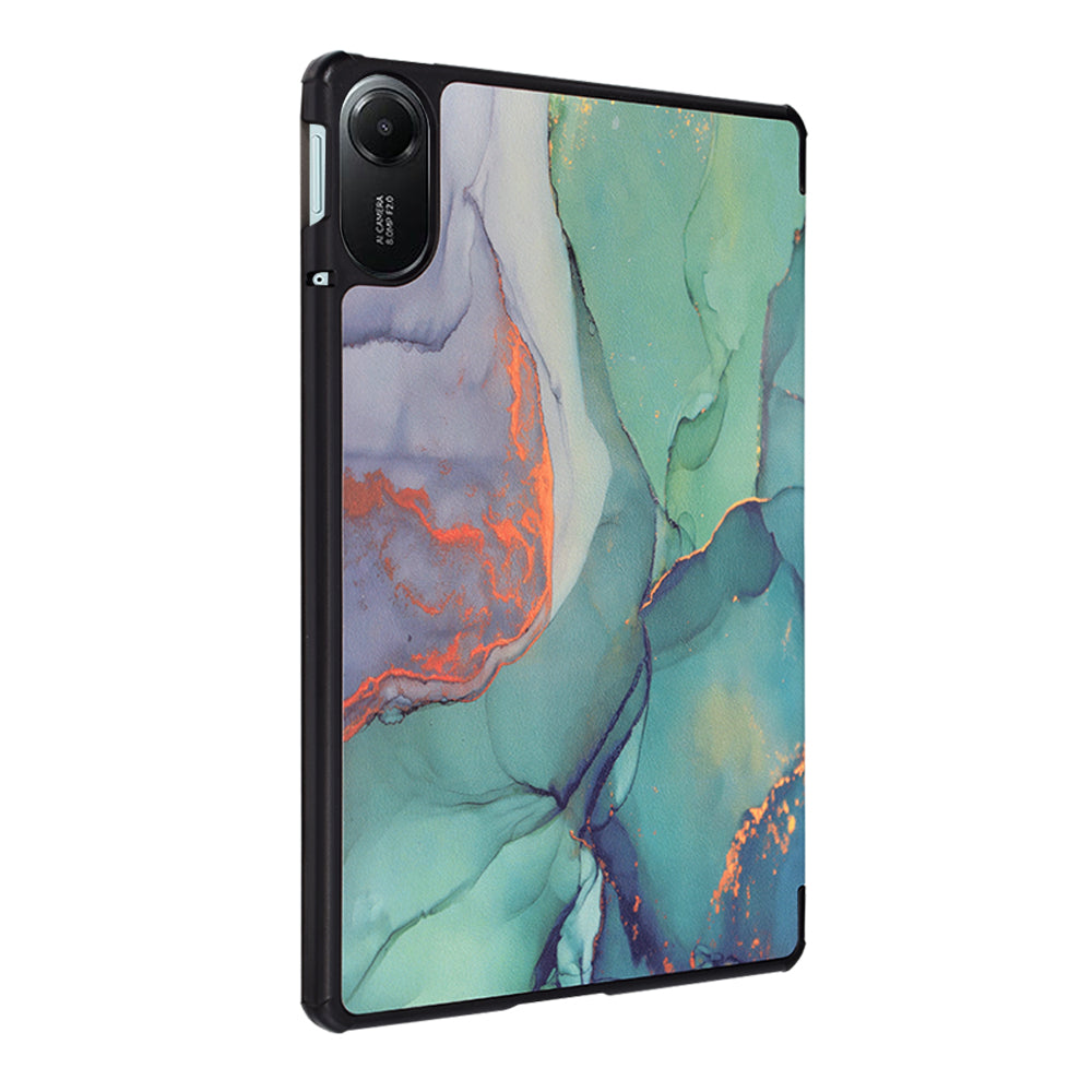 Futrola za Xiaomi Redmi Pad 2, Techsuit, FoldPro Green Time, Višebojna