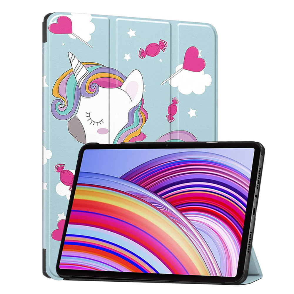 Futrola za Xiaomi Redmi Pad Pro / Pad / Pad Pro 5G, Techsuit, FoldPro Unicorn, Višebojna