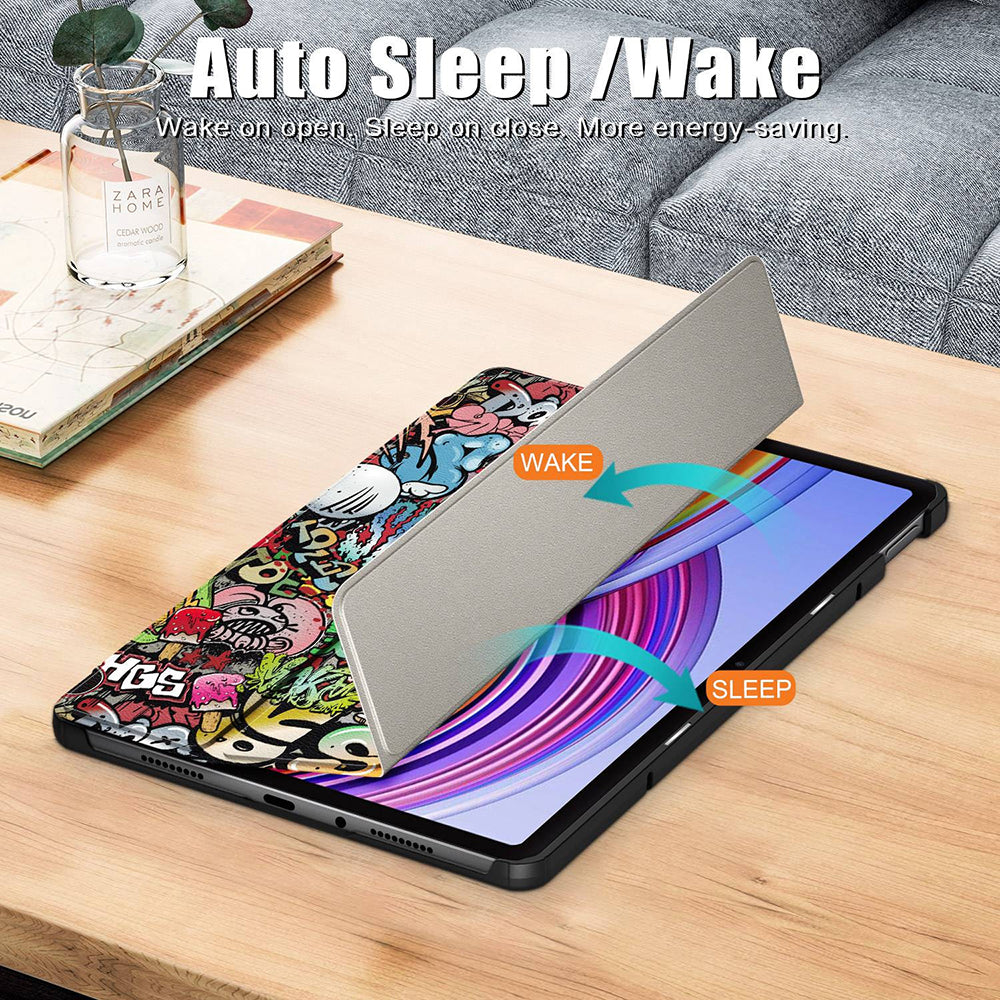 Futrola za Xiaomi Redmi Pad Pro / Pad / Pad Pro 5G, Techsuit, FoldPro Urban Vibe, Višebojna