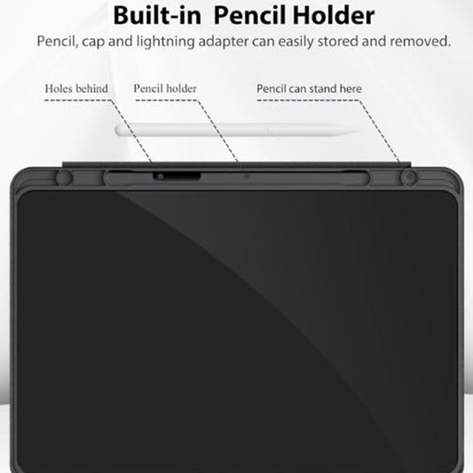 Futrola za Xiaomi Redmi Pad SE 8.7, Techsuit, Flex Trifold, Crna