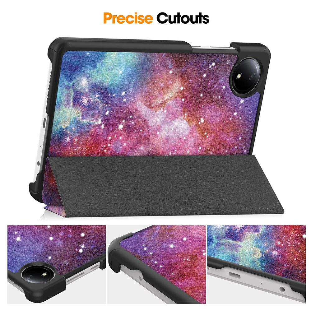 Futrola za Xiaomi Redmi Pad SE 8.7, Techsuit, FoldPro Galaxy, Višebojna