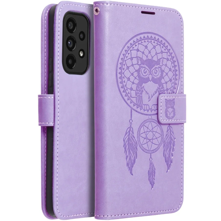 Maska za Samsung Galaxy A22 5G A226, OEM, MEZZO Dream Catcher, Ljubičasta