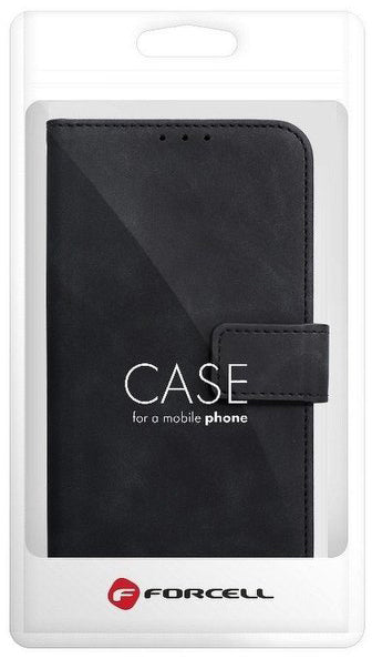 Futrola za Samsung Galaxy A12 Nacho A127 / M12 M127 / A12 A125, Forcell, Tender Book, Crna