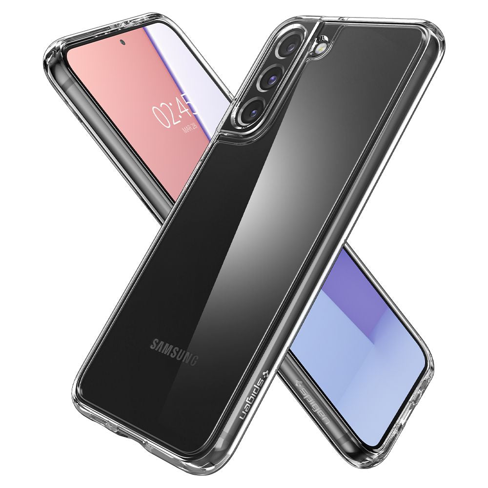 Maska za Samsung Galaxy S22 5G S901, Spigen, Ultra Hybrid, Prozirna ACS03988