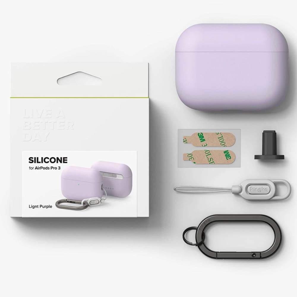 Ringke futrola za Apple AirPods Pro 3, Svijetlo ljubičasta