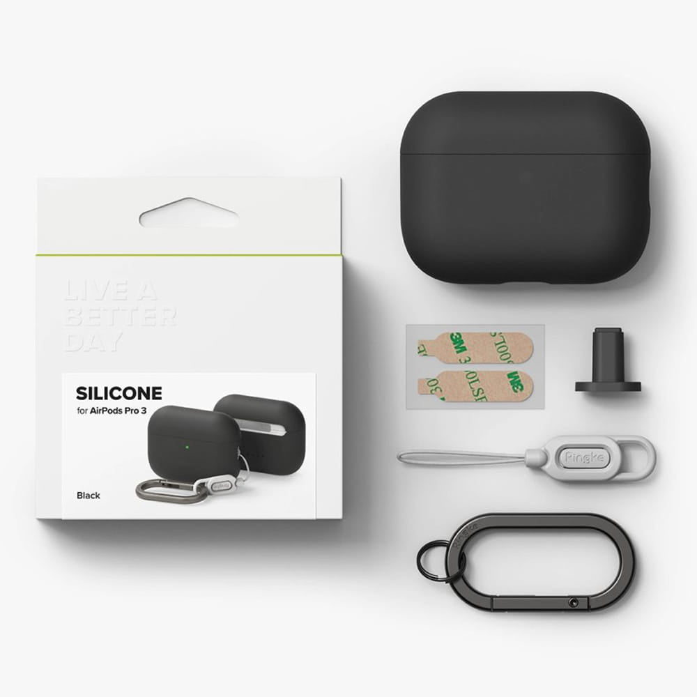 Ringke futrola za Apple AirPods Pro 3, Crna