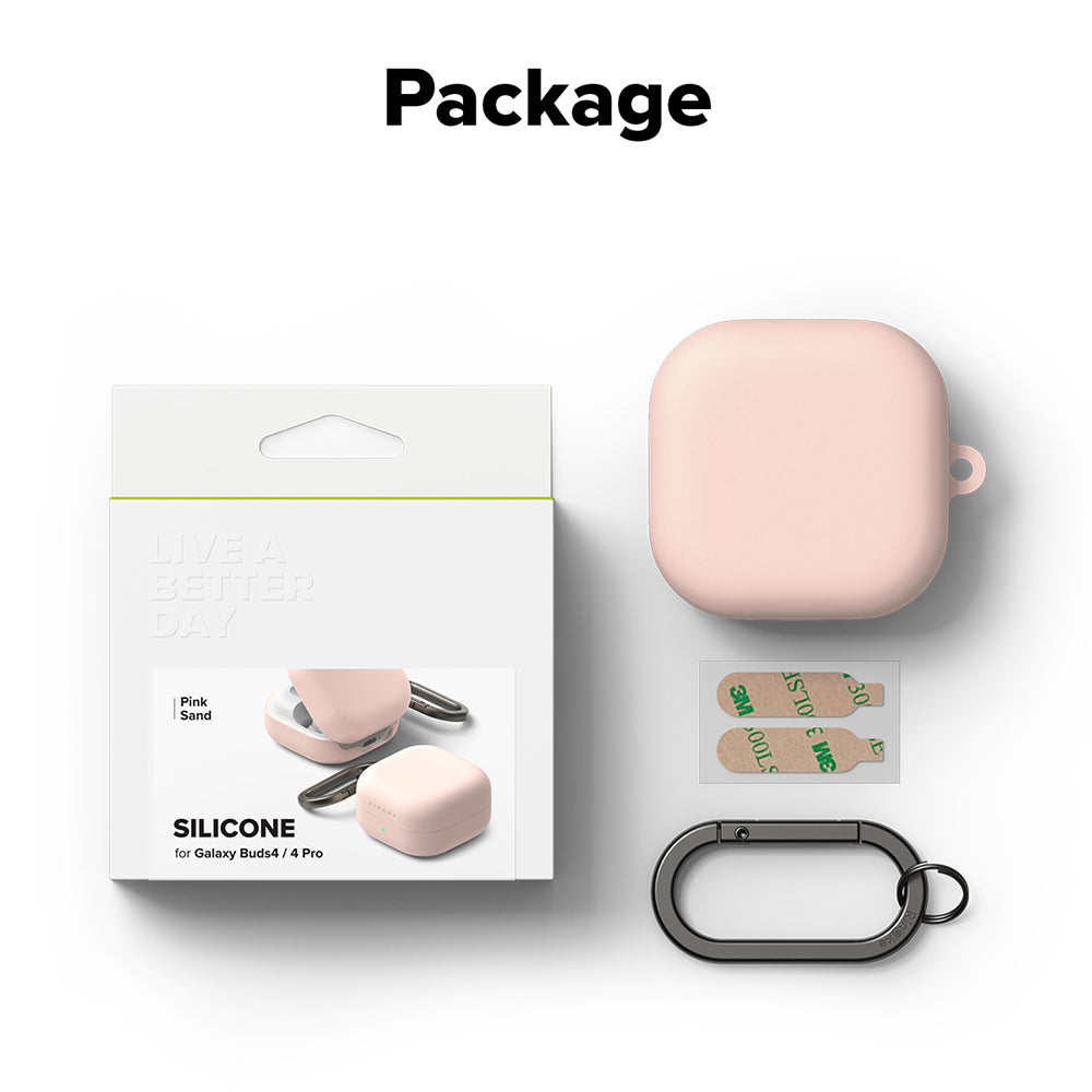 Ringke futrola za Samsung Galaxy Buds4 / Buds4 Pro, Roza