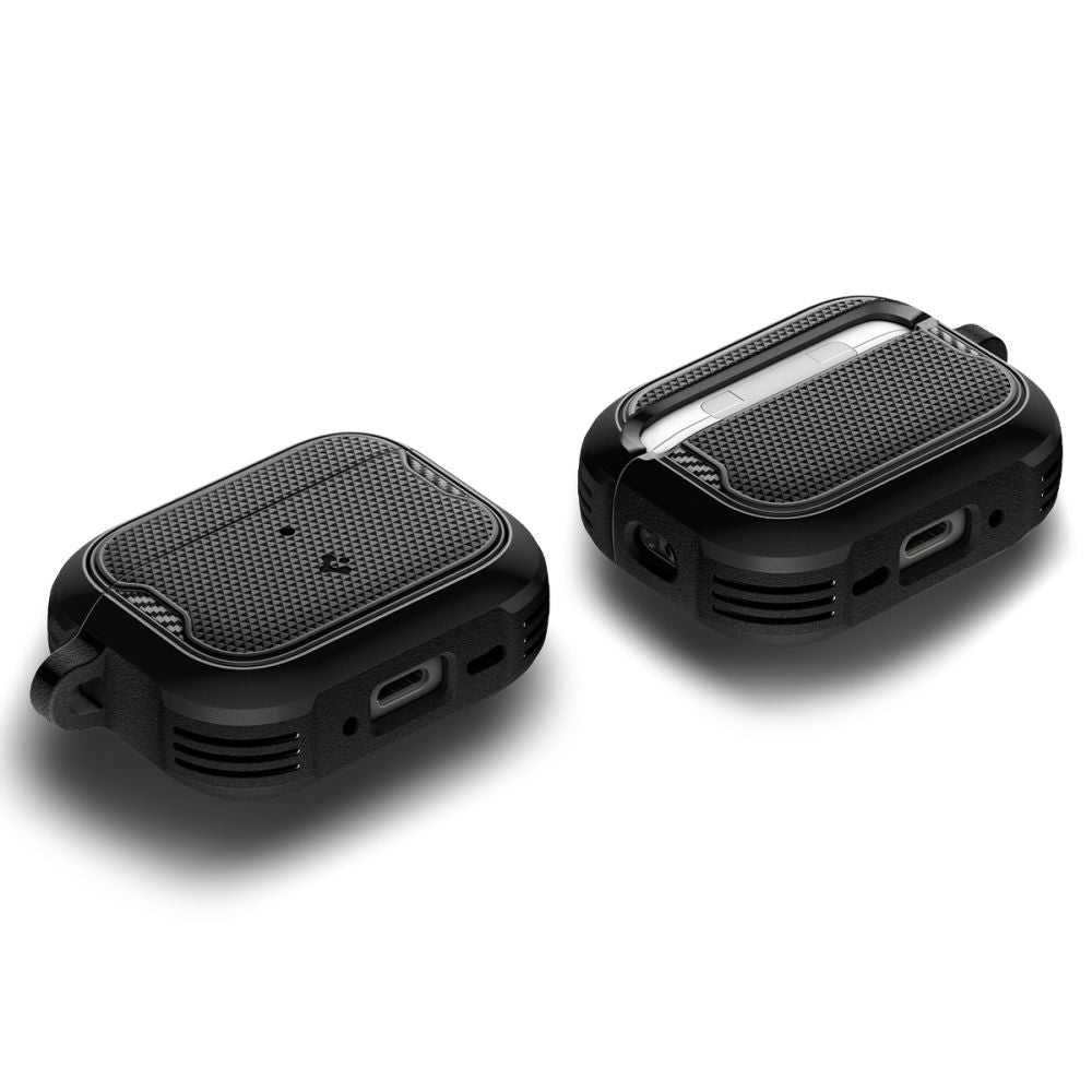 Futrola Spigen Core Armor za Apple AirPods Pro 3, Mat Crna ACS09833