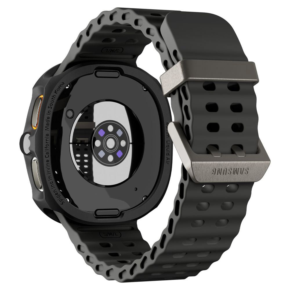 Spigen Liquid Air maska za Samsung Galaxy Watch8 44mm, Mat Crna ACS09839