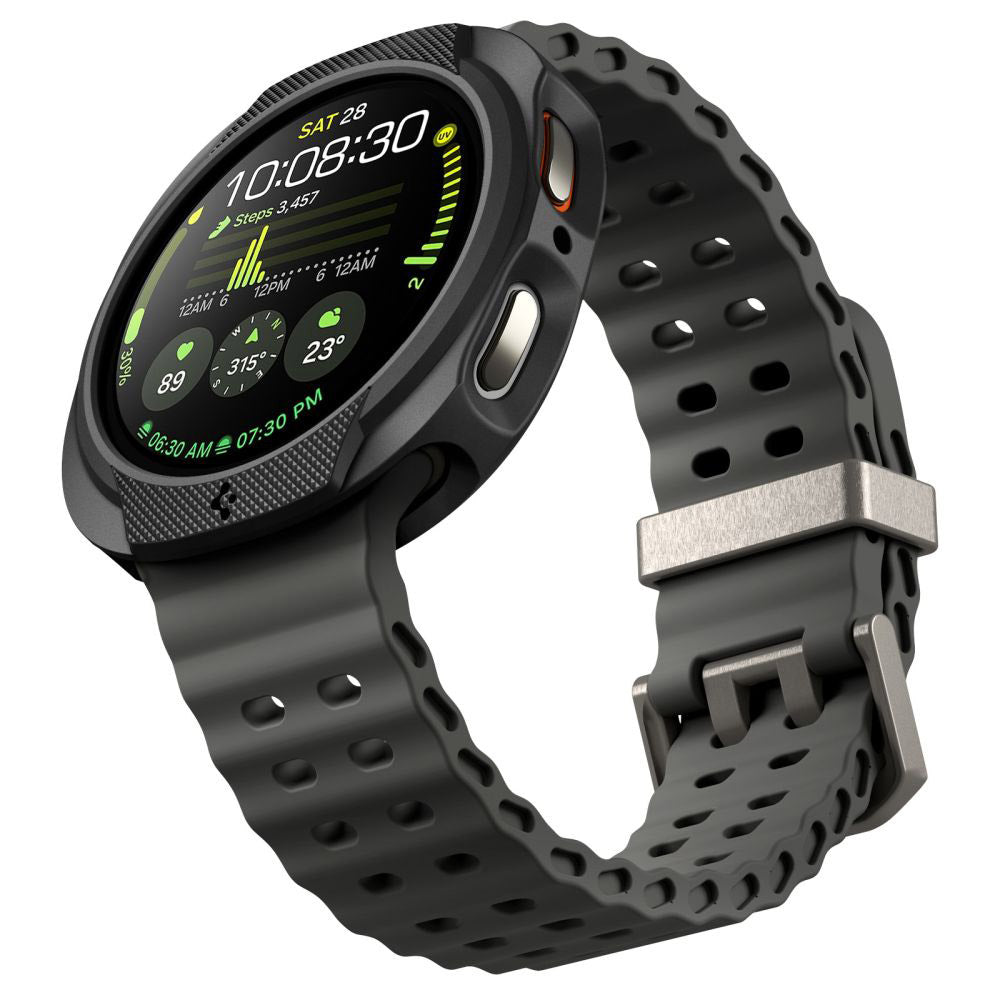 Spigen Liquid Air maska za Samsung Galaxy Watch8 44mm, Mat Crna ACS09839