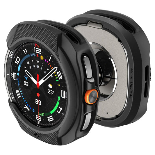 Spigen Liquid Air futrola za Samsung Galaxy Watch8 Classic, Mat crna ACS09841