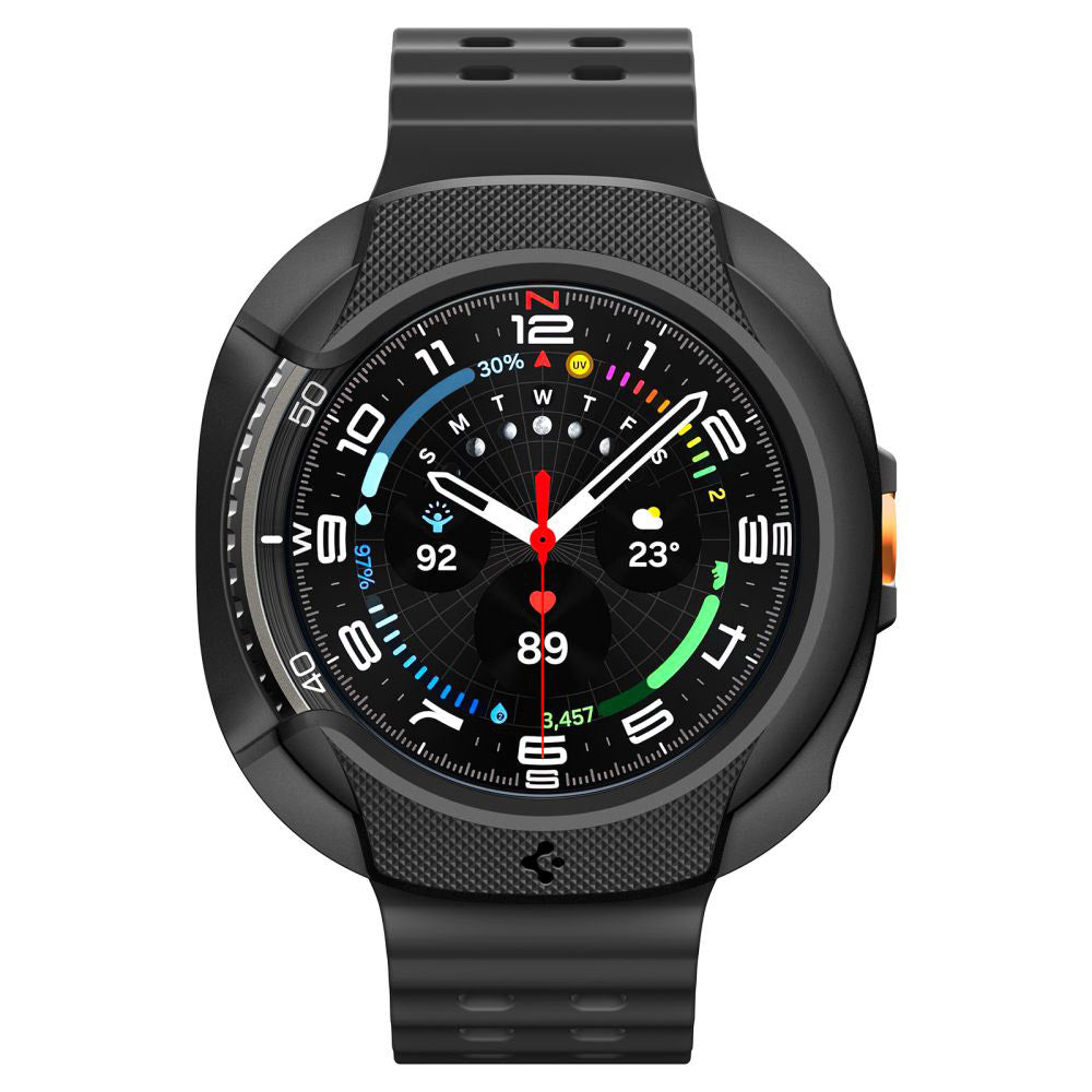 Spigen Liquid Air futrola za Samsung Galaxy Watch8 Classic, Mat crna ACS09841