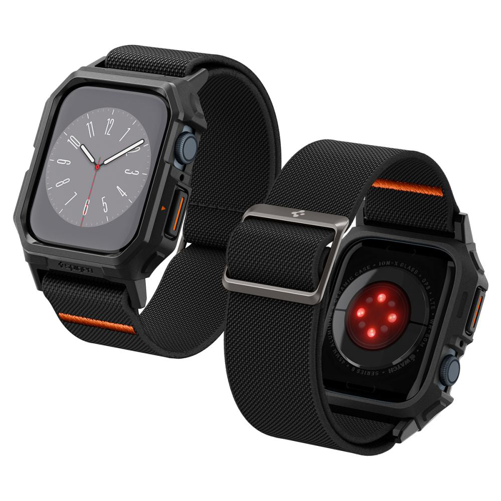 Spigen Lite Fit Pro futrola za Apple Watch 44mm seriju, Mat crna ACS07103