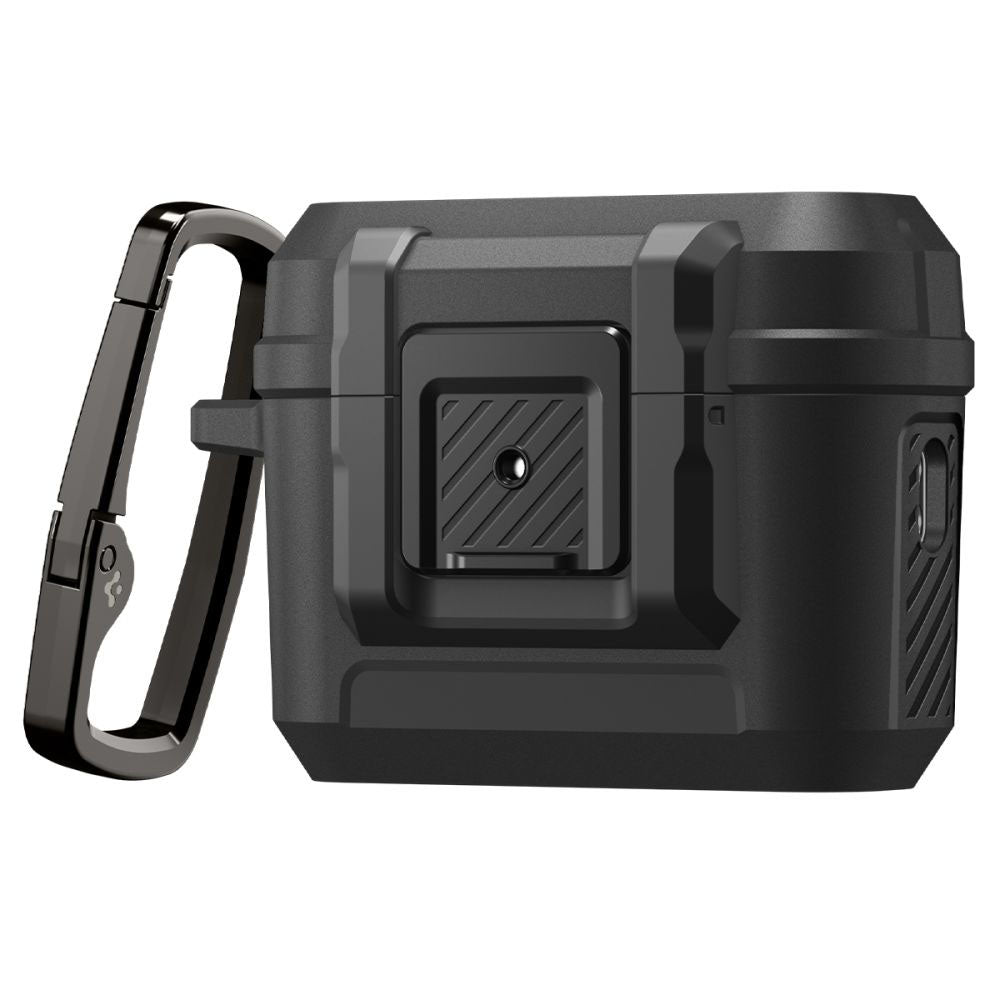 Futrola Spigen Lock Fit za Apple AirPods Pro 3, Mat Crna ACS09825