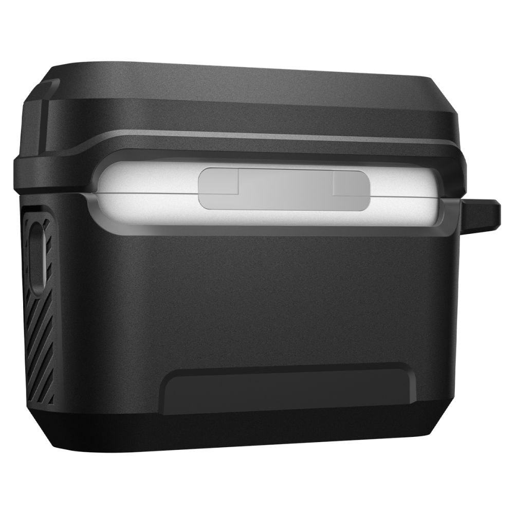 Futrola Spigen Lock Fit za Apple AirPods Pro 3, Mat Crna ACS09825