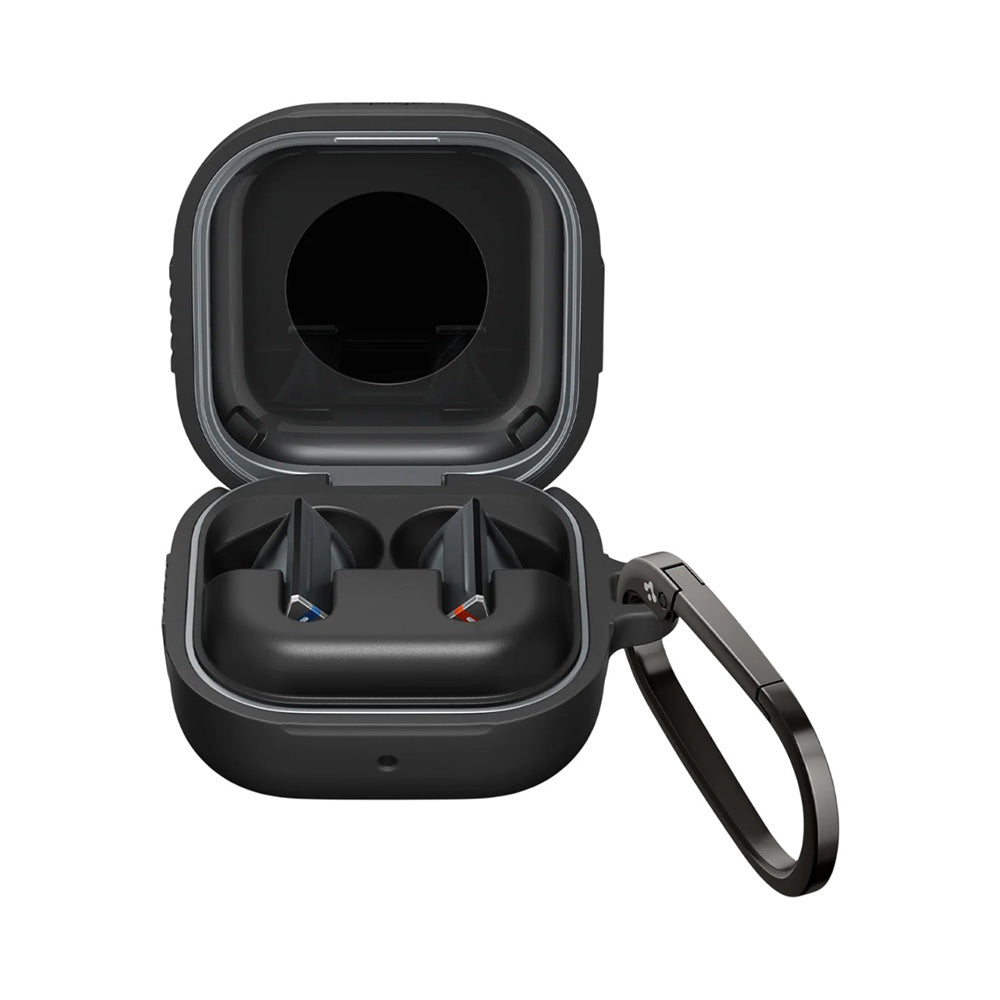 Futrola Spigen Rugged Armor za Samsung Galaxy Buds4 / Buds4 Pro, Mat Crna ACS11200