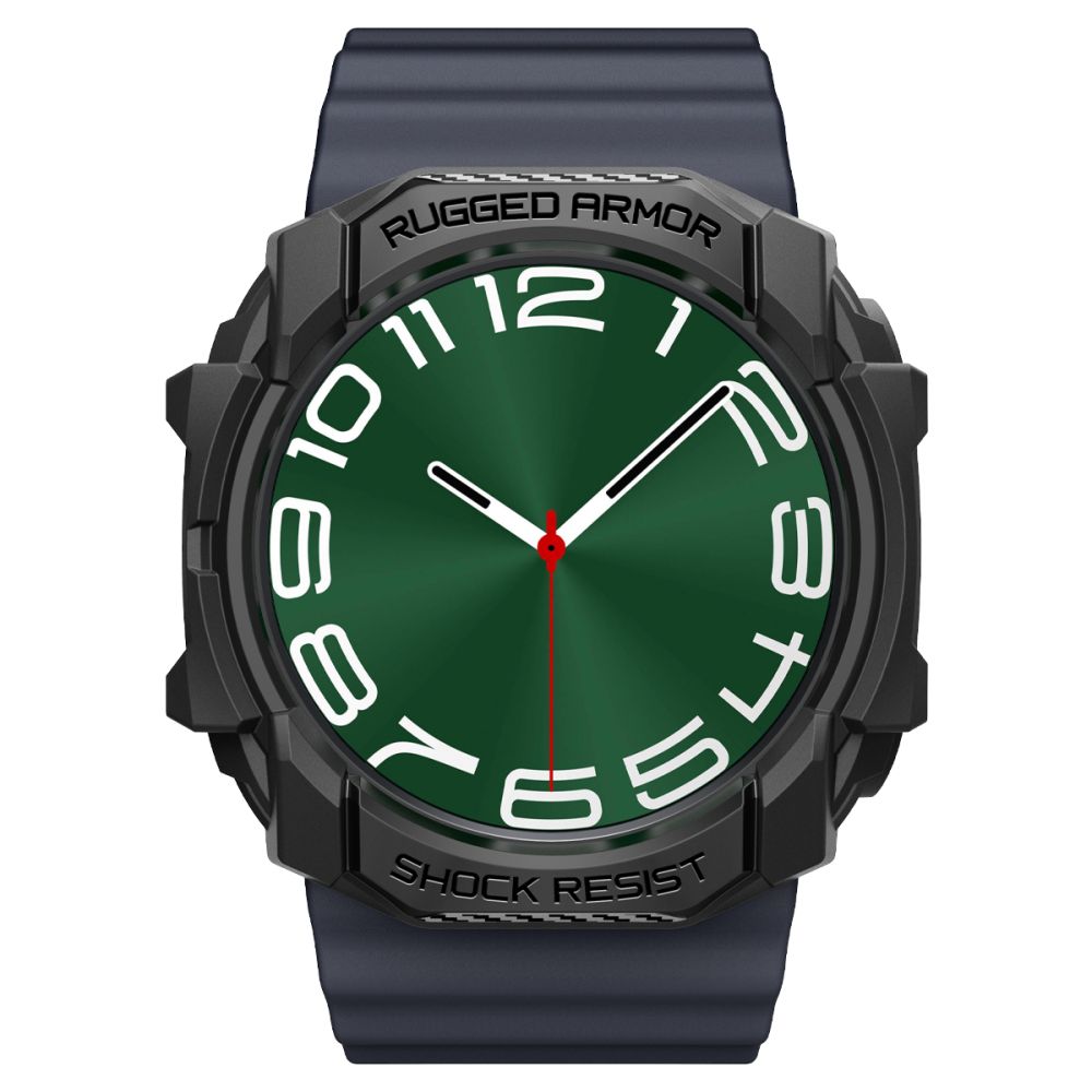 Futrola Spigen Rugged Armor za Samsung Galaxy Watch Ultra, Crna